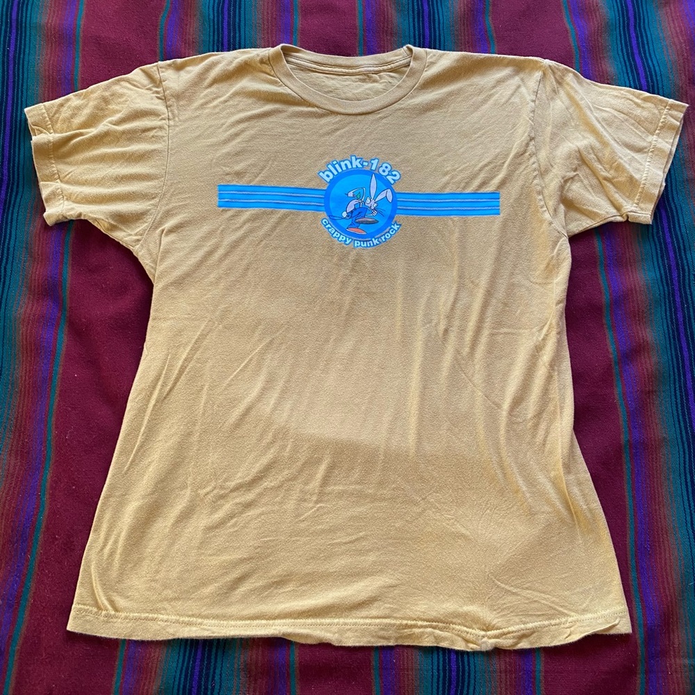Y2K Blink 182 Crappy Punk Rock Tee shirt. XL. Cotton. Great Shape!